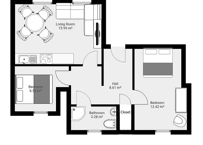 Apartment Spurriergate Apartments- In The Heart Of The Centre *